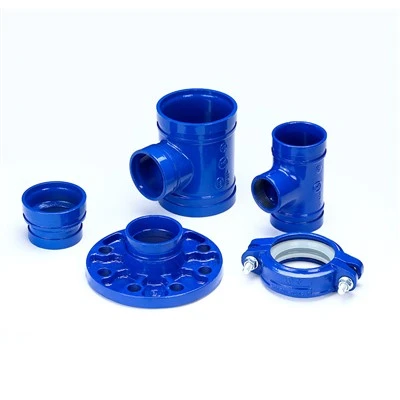 Cuplaj Rigid Canelat Albastru
